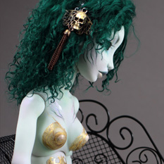 Sandre “The Queen” OOAK Art doll